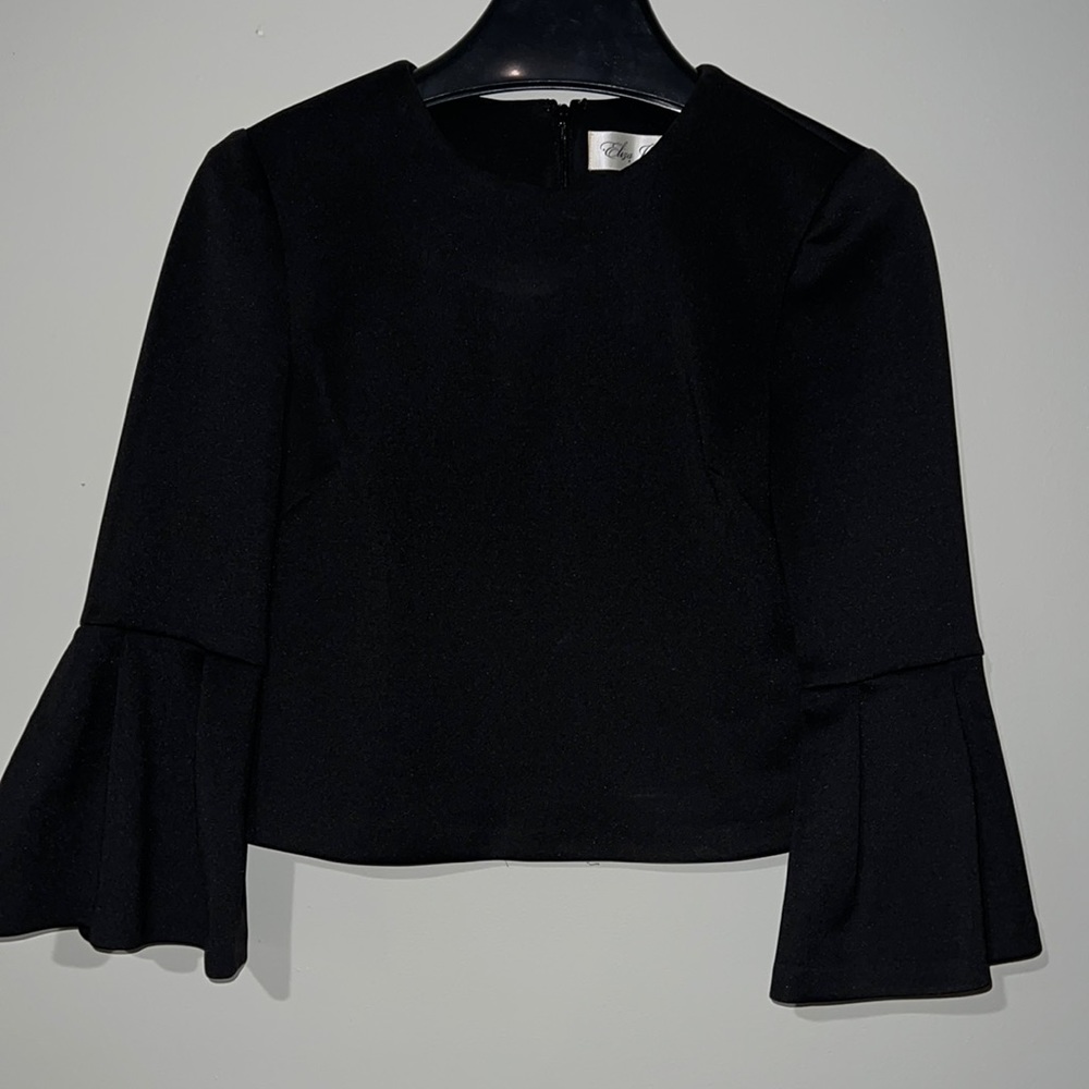 Eliza J Black Dressy Top